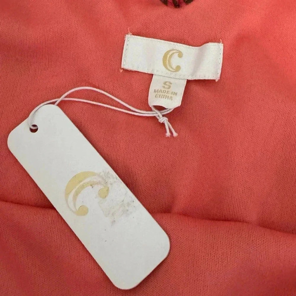 NWT CHARMING CHARLIE Botanical Maxi Tropical Pink Off Shoulder Long Dress Lined - Picture 7 of 11